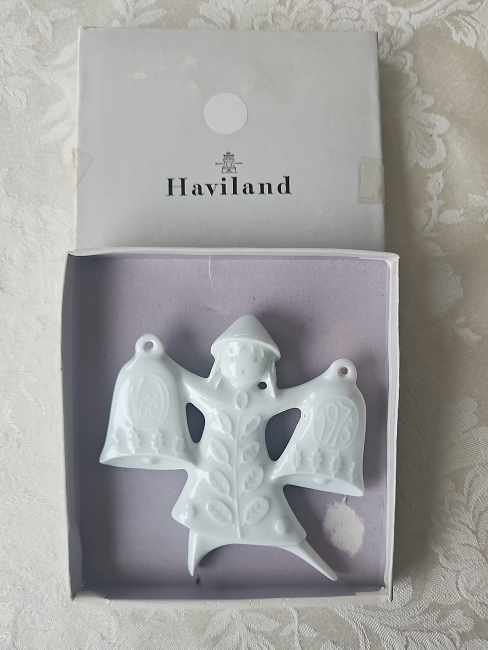 Haviland Vintage 1973 "Dancing Bells" Ornament